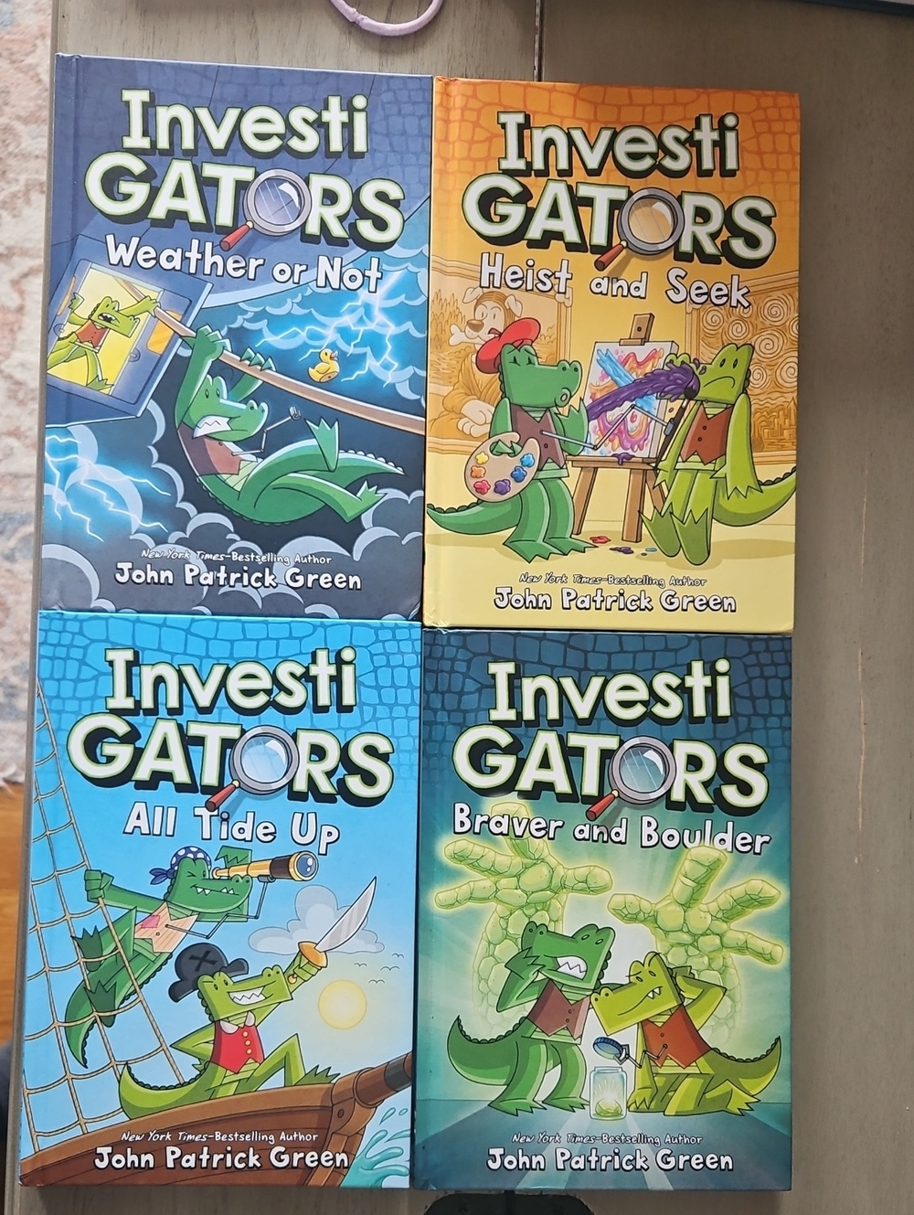 InvestiGators Book Set: Weather Or Not Heist & Seek,All Tide Up Braver & Boulder